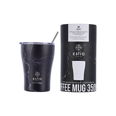Estia Save Aegean Coffee Mug 350 ml. Pentelica Black